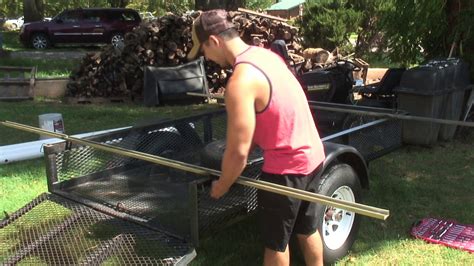 Diy Kayak Trailer Youtube