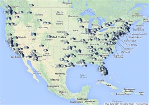 Map Of Us Army Bases Topographic Map Of Usa With States