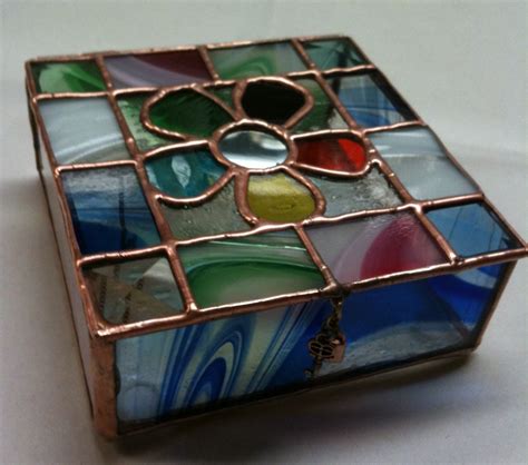 Buy Stained Glass Jewelry Box From M S Svocan Handicrafts Yamunanagar Id 289978 Glass