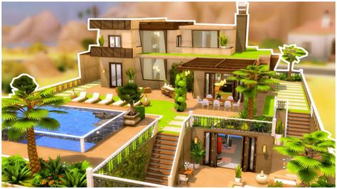 CASA NO DESERTO Jogo Base Paraíso Desértico Construção The Sims