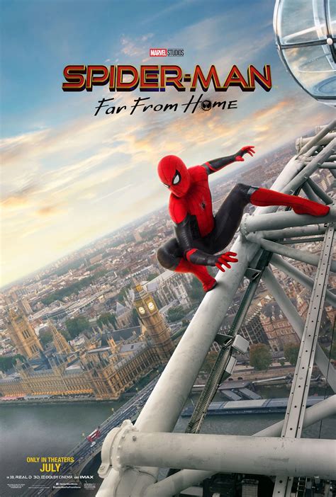 Spidey Swings Around Europe In New International Posters For Spider