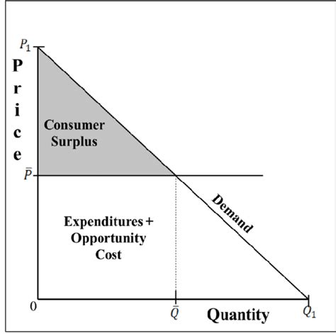 Demand Curve And Consumer Surplus Download Scientific Diagram