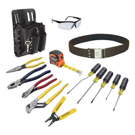 Klein Tools Electricians Tool Set 14 Piece 80014 The Home Depot