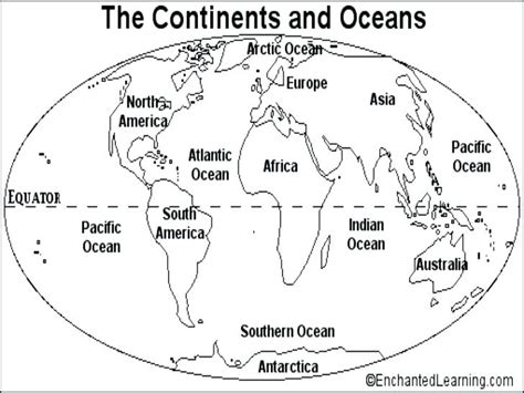 7 Continents Coloring Page At Getdrawings Free Download