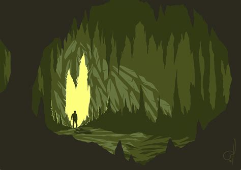 Wallpaper Cave Silhouette Art Vector Dark Hd Widescreen High