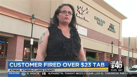 woman says she lost her job after forgetting to pay restaurant tab youtube