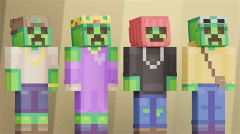 Creepers By Teplight Minecraft Skin Pack Minecraft Marketplace Via