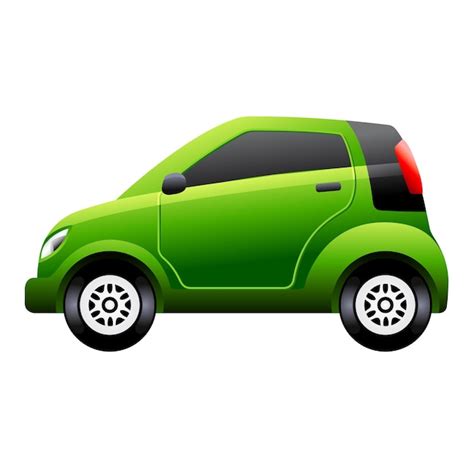 Premium Vector Green Car Icon Color Vector Illustration