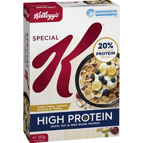 Kelloggs Special K High Protein Breakfast Cereal 380g Woolworths