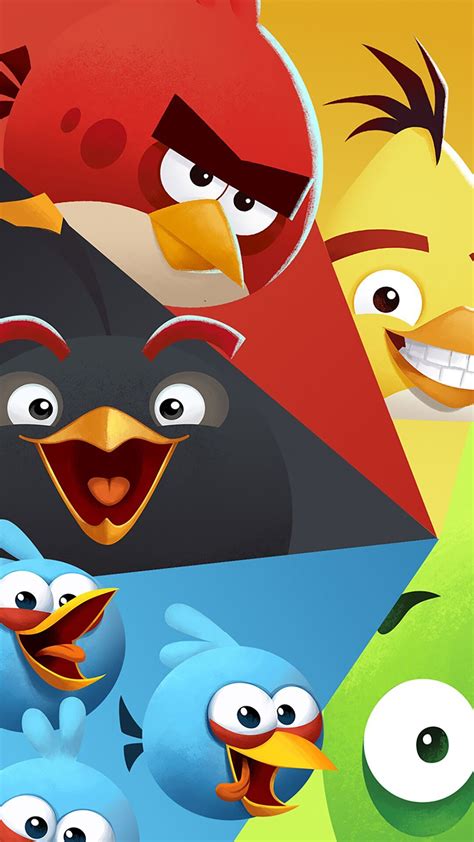 Angry Birds Red Hd Mobile Wallpapers Wallpaper Cave