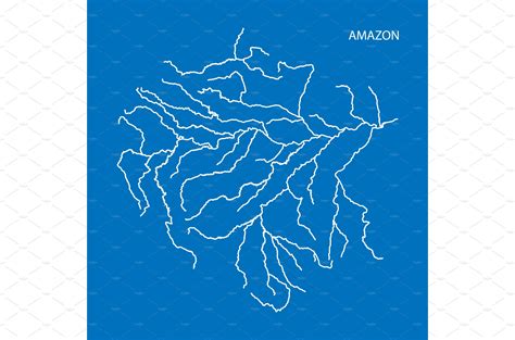 Map Of Amazon River Drainage Basin By Petr Polák On Dribbble