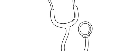 Stethoscope Template Large