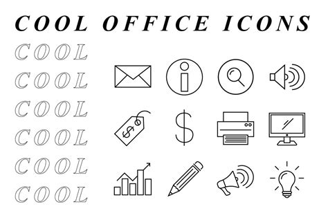 Cool Office Icons Creative Daddy
