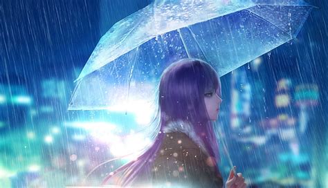 25 Anime Girl Rain Wallpaper Orochi Wallpaper