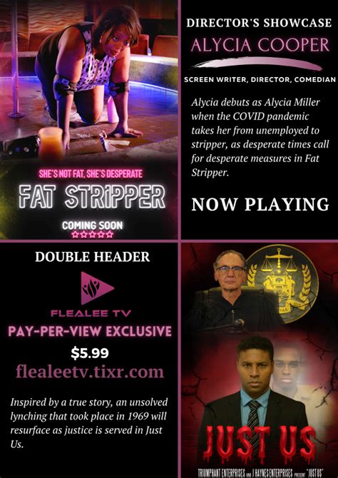Fat Stripper Just Us Director S Showcase Tickets At Your Computer Or Mobile Device Pt By