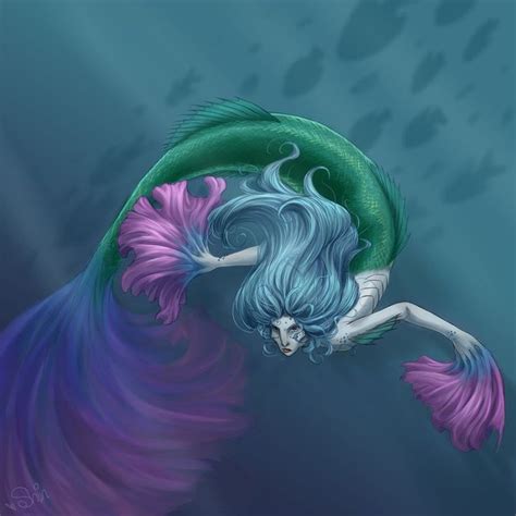 Pin By Fantasy Forever On Merfolk Mermaid Painting Mermaid Mermaid Art