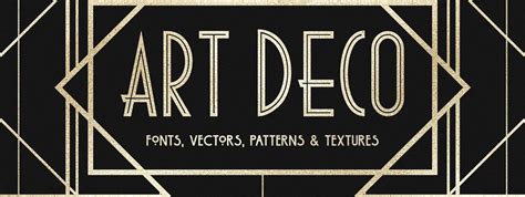 20 Art Deco Fonts For 1920s Vintage Perfection Art Deco Typography