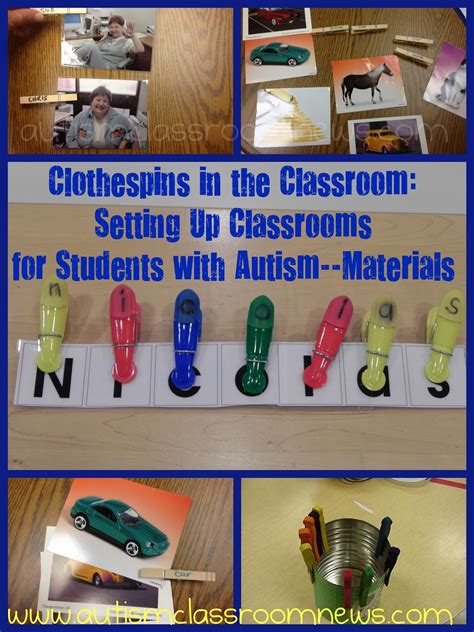 Clothespins In The Classroom Freebie Setting Up Classrooms For