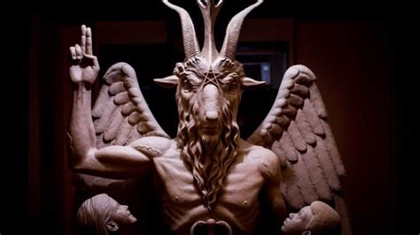 Satanic Temple Holds Public Sculpture Unveiling In Detroit Cbc News