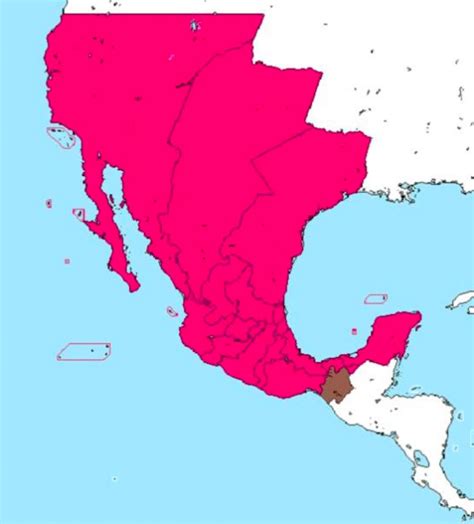 C Mo Ha Cambiado El Territorio Mexicano Desde La Independencia Mapas