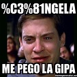 Meme crying peter parker - %C3%81ngela Me pego la gipa - 31159056