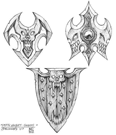 Death Knight Shield Art World Of Warcraft Wrath Of The Lich King Art