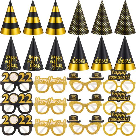 Buy Outus 24 Pieces New Years Eve Party Supplies 2024 New Years 2024