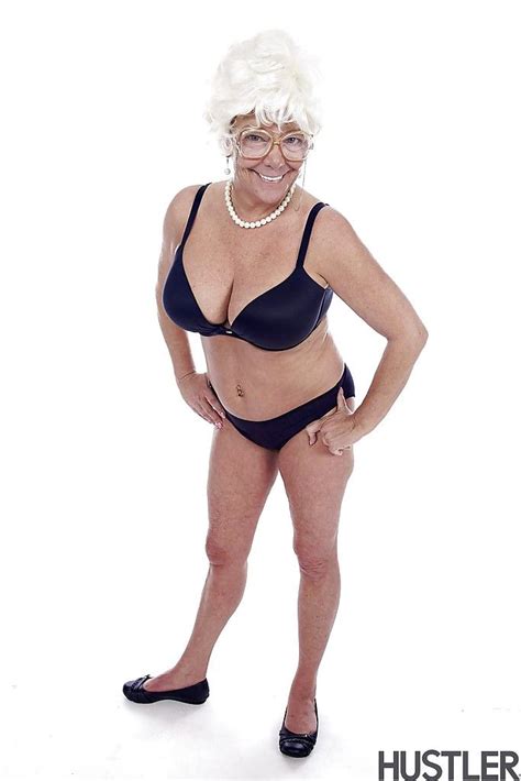 Granny Pornstar Karen Summer Modelling Fully Clothed Before At Granny