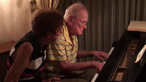 My 93 Year Old Grandpa Playing Piano While My Grandma Sings He Was Just Diagnosed With Prostate