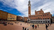Piazza del Campo este principalul spațiu public al centrului istoric ...