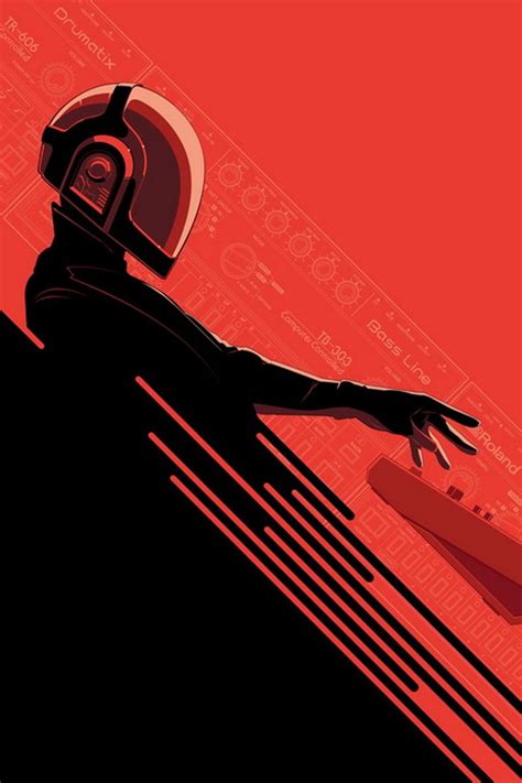 Daft Punk Poster Daft Punk Punk Art
