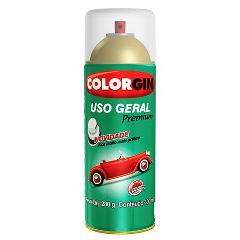 Verniz Incolor Spray Colorgin Uso Geral 400ml Politintas