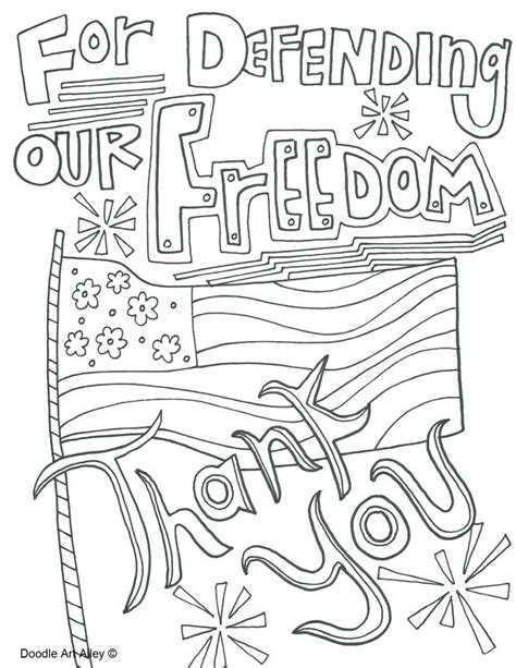 Memorial Day Coloring Pages For Preschoolers At Free