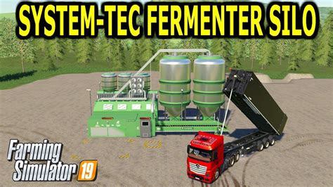 Fs19 System Tec Fermentersiloanlage V1203 Farming Simulator 2022