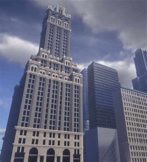 Another New York Style Skyscraper I Built Minecraft