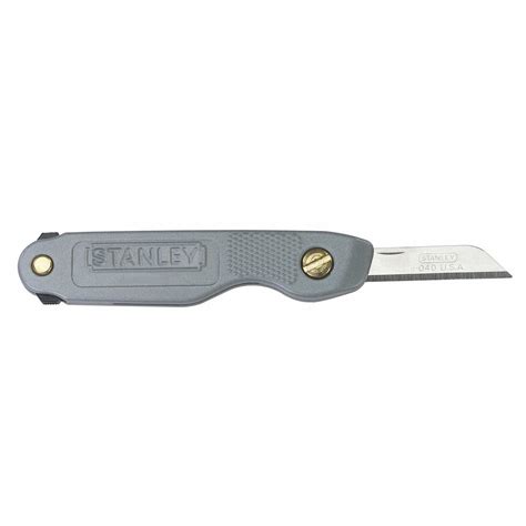 Stanley 2 12 In Blade Lg 4 14 In Closed Lg Folding Pocket Utility