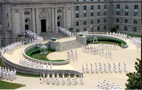 The Us Naval Academy College Right