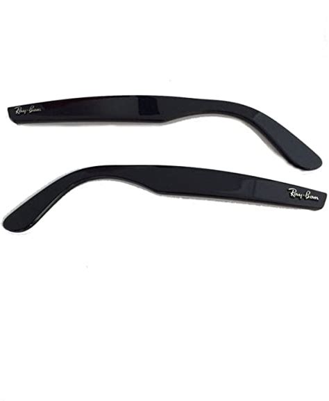 Black Replacement Temples Arms Ray Ban Rb 2140 New Authentic