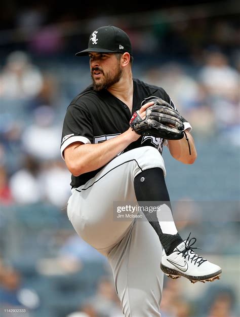 Carlos Rodon Of The Chicago White Sox In Action Against The New York