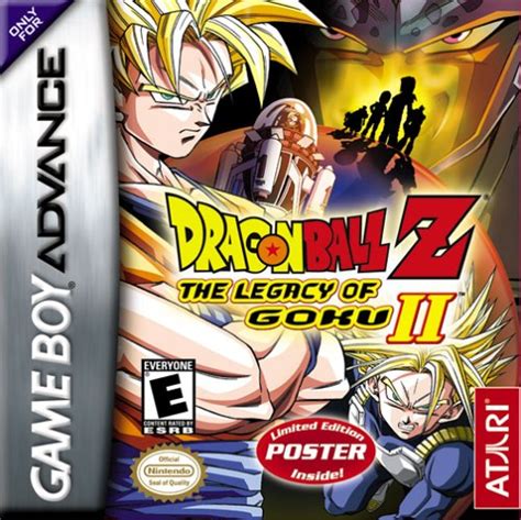 The first game, dragon ball z: Dragon Ball Z - The Legacy of Goku II (U)(TrashMan) ROM