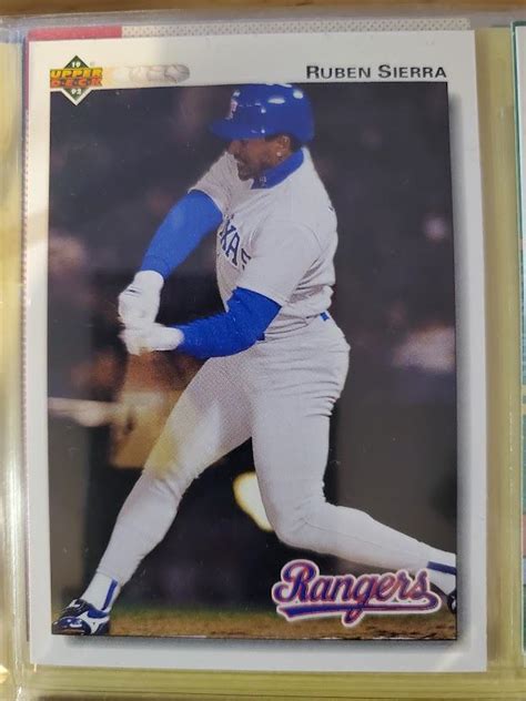 Ruben Sierra 176 Prices 1992 Upper Deck Baseball Cards