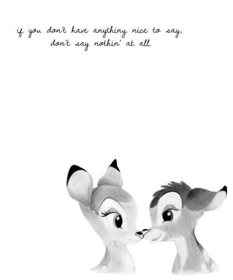 There are 308 bambi quote for sale on etsy, and they cost 7,95 $ on average. You'll never be as young as you are today | Disney quotes, Quotes disney, Disney love