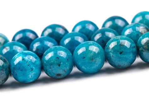 8mm Sky Blue Hemimorphite Beads Grade A Gemstone Round Loose Etsy