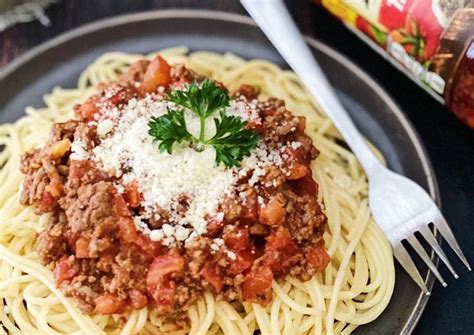 Recipe Yummy Easy Spaghetti Bolognese European Continental Recipes