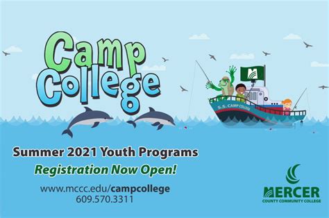 Mercer County Community Colleges Youth Camp Registration