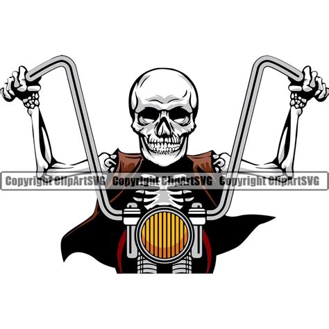 Skull Skeleton Motorcycle Bike Biker Goggle Wrench Tool Skull Etsy Uk