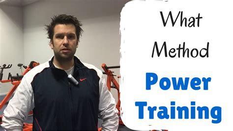 Power Training Workout What Method Is Used For Power Training Power