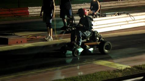 Drag Racing Lawn Mower At The Paris Drag Strip 5 Youtube