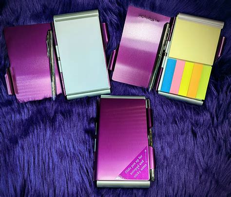 Purple Pocket Flip Notepad Komaisohmy