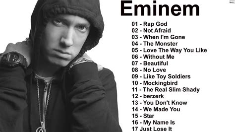 The Very Best Of Eminem Greatest Hits Best Of Eminem Songs Cover